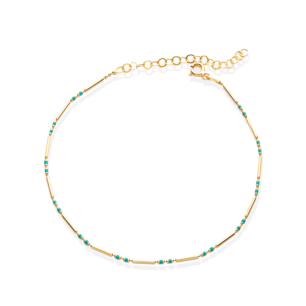Blu Chain Anklet