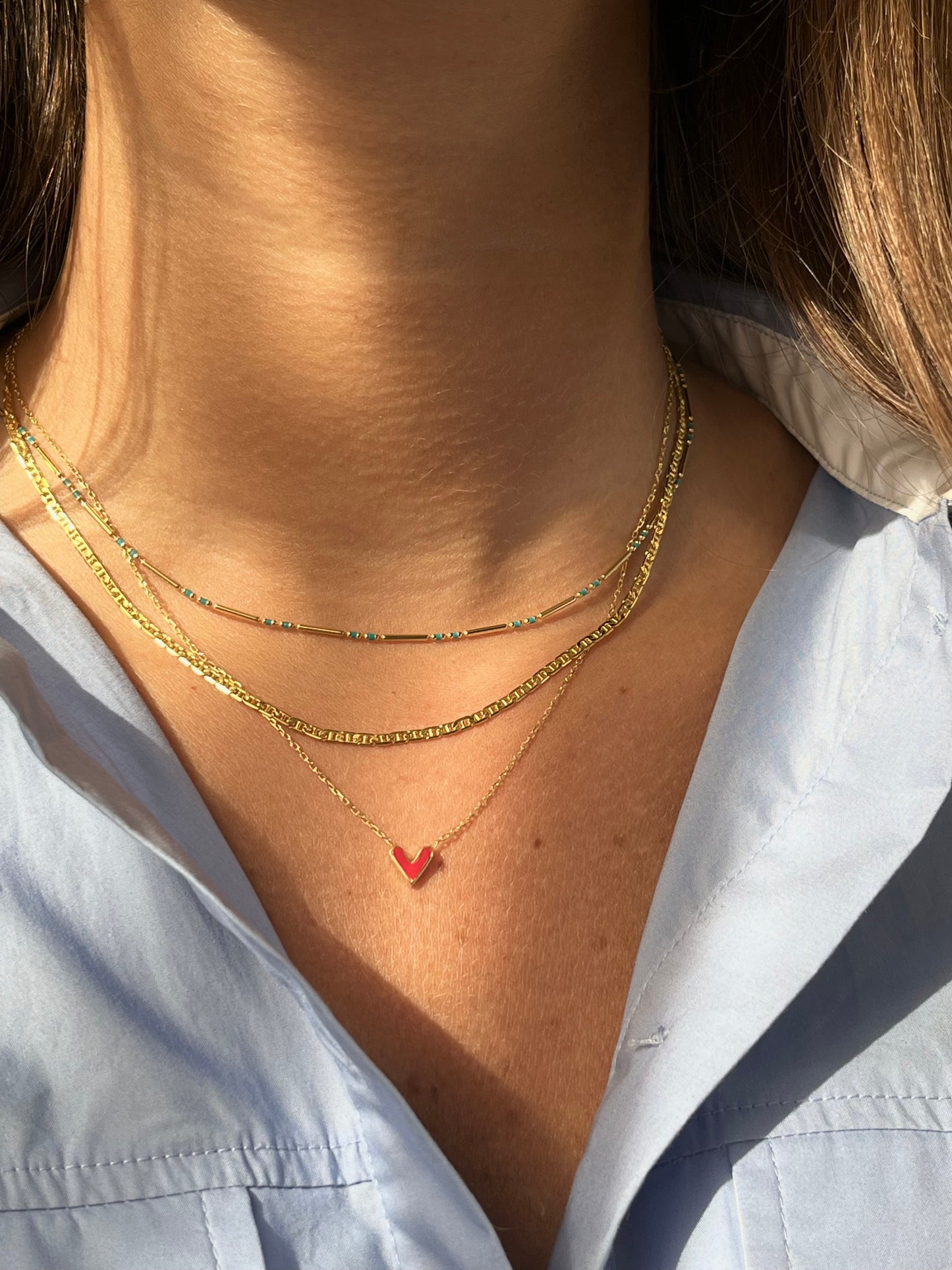 Blu Chain Necklace