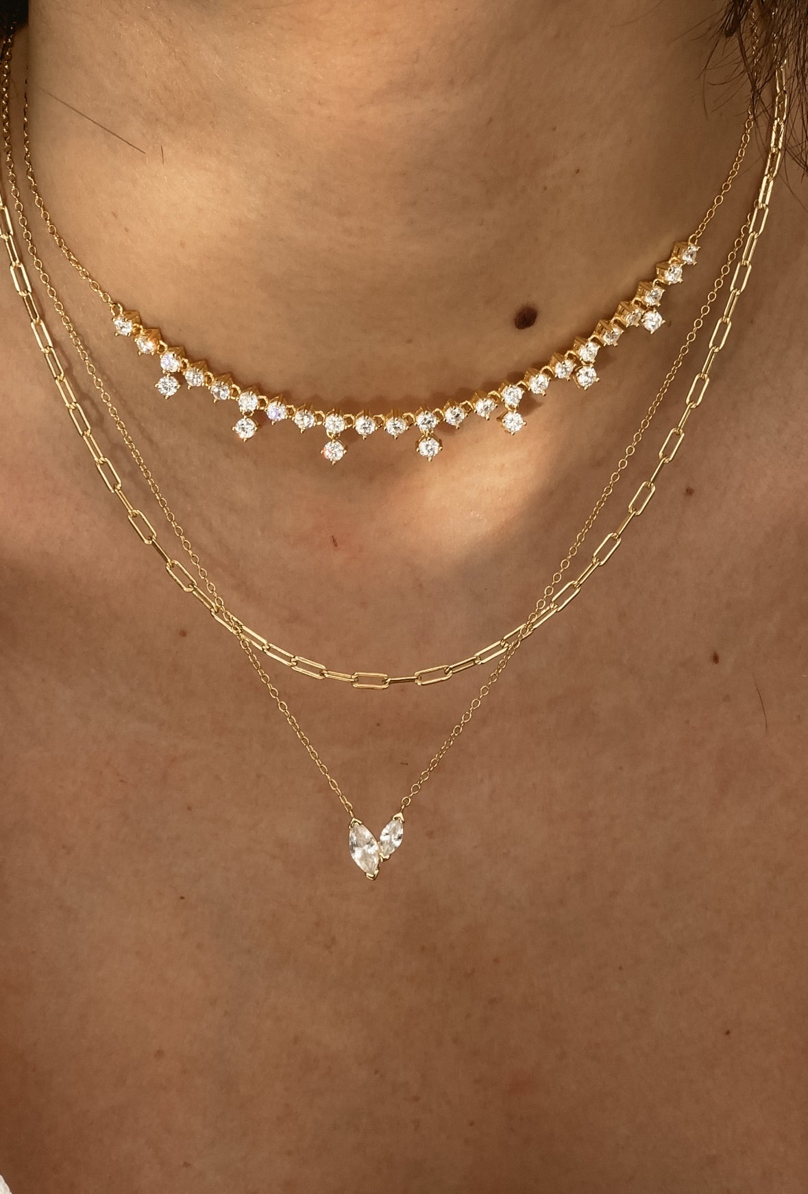 Paperclip Chain Necklace