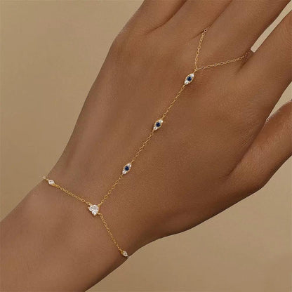 Evil Eye Hand Chain