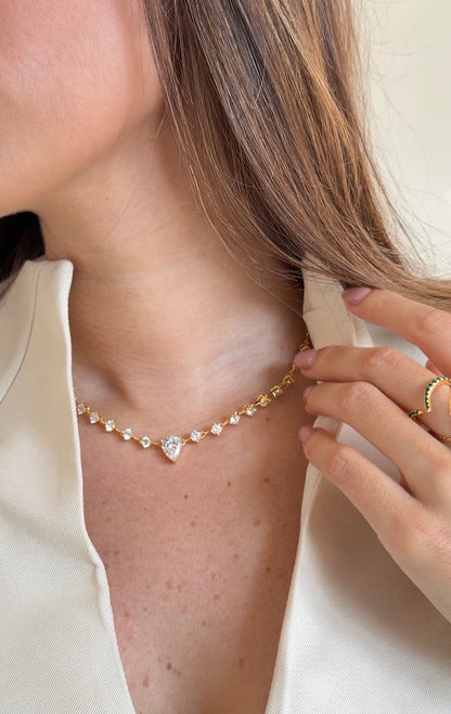 Glace Tennis Necklace
