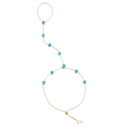 Opal Hand Chain