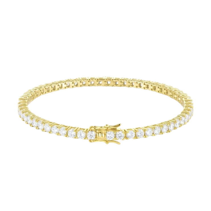 Gold Tennis Bracelet