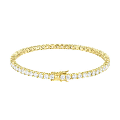 Gold Tennis Bracelet