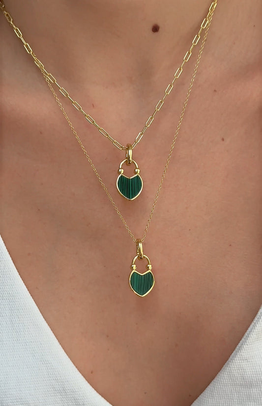 Malachite Charm