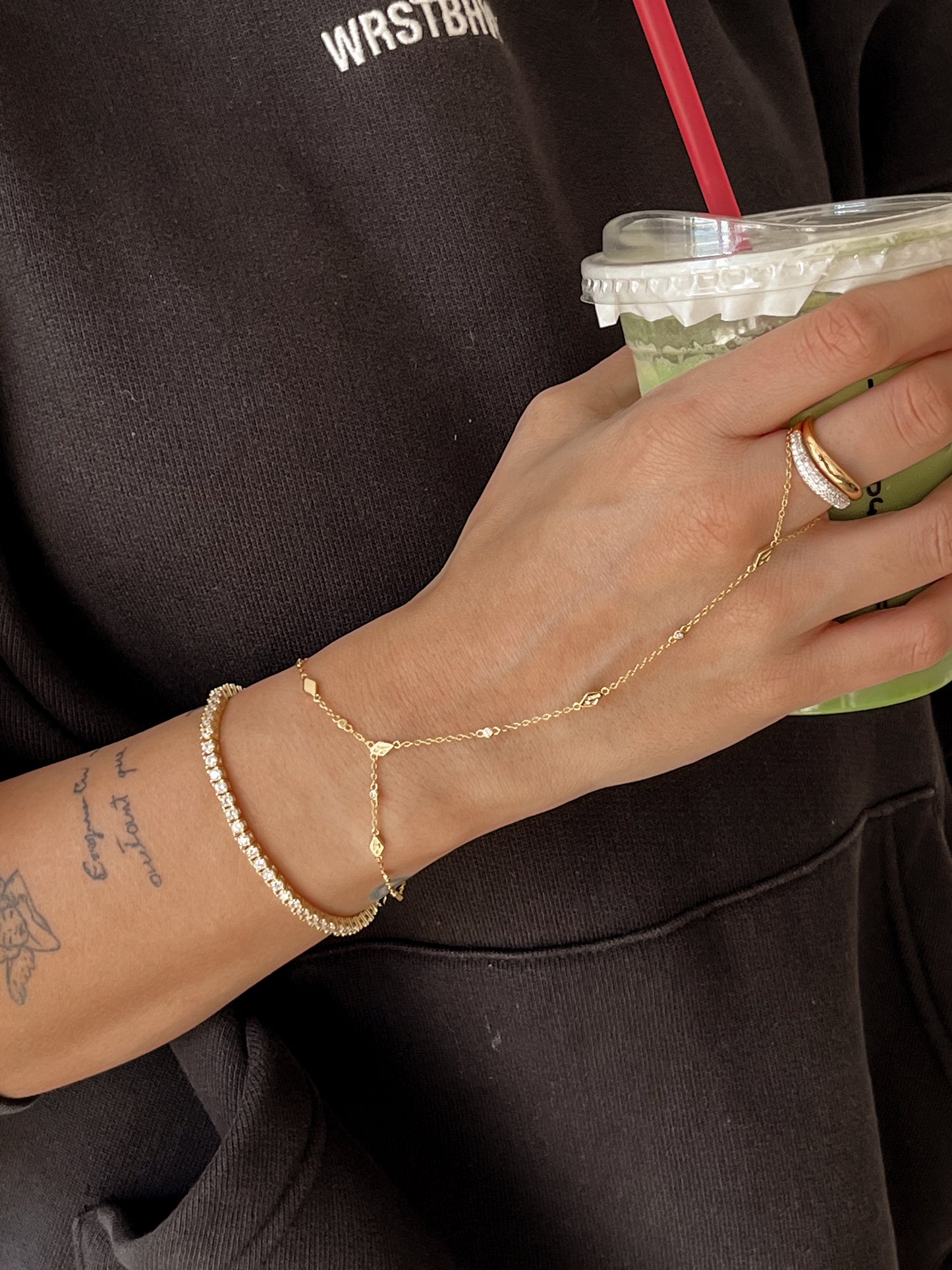 Lily Hand Chain