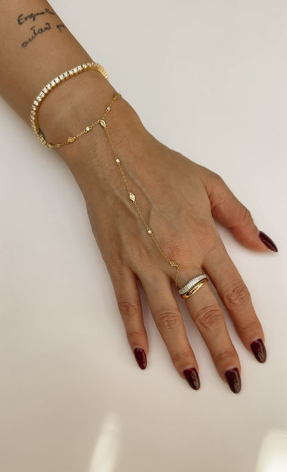 Lily Hand Chain