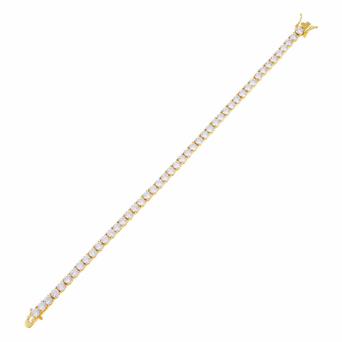 Gold Tennis Bracelet