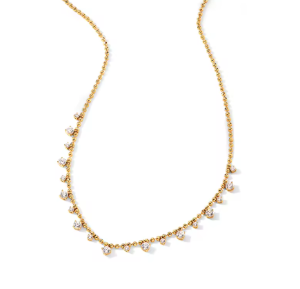 Stone Drop Necklace